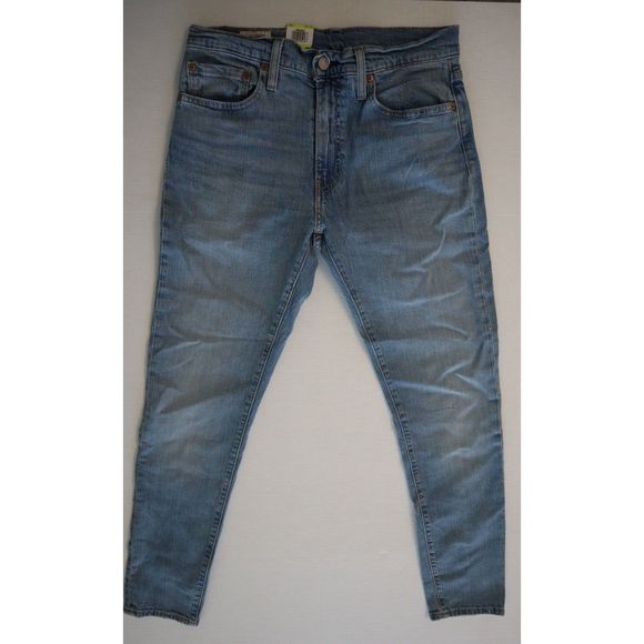 Levi’s 512 Men’s 31x32 Blue Stretch Slim Tapered Denim Jeans - Picture 1 of 6